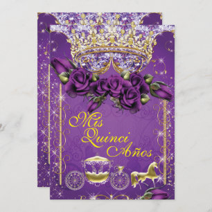 Quinceañera and Sweet 16 Party Invitations