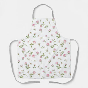 Quinceanera Blush Pink Rose Birthday Apron