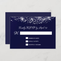 Quinceañera Deep Blue Starry Night Sky