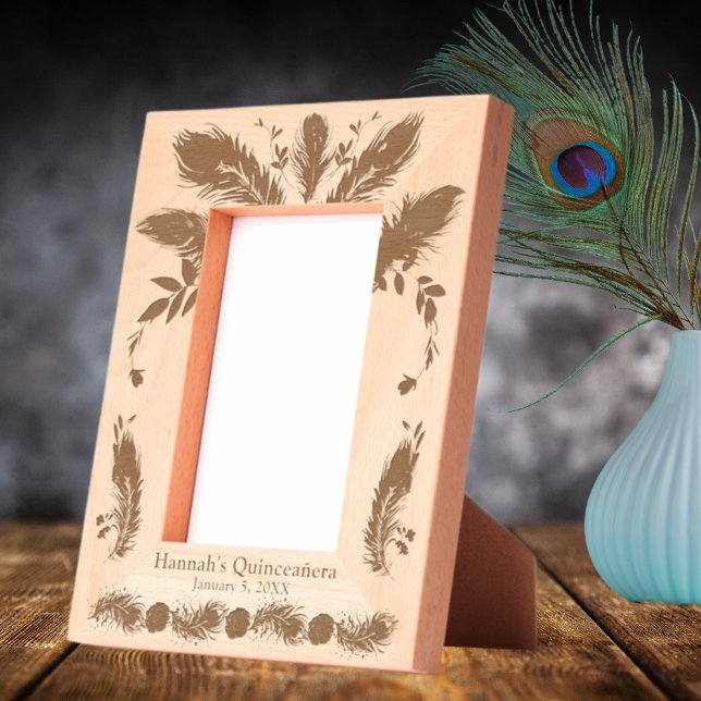 Quinceañera Gift To Celebrate Her Day Etched Frames (Creator Uploaded)