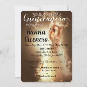 Quinceanera Holiday Card