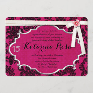 Quinceanera Invitation