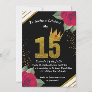 Quinceañera Invitation