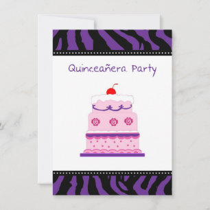 Quinceanera Invitation