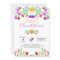 Quinceanera Mexican Fiesta Colourful Floral White