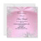 Quinceanera Party Pink White Winter Snowflakes 2