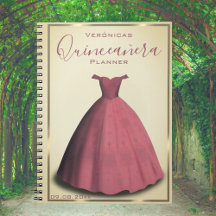 Quinceañera planner guestbook Notebook