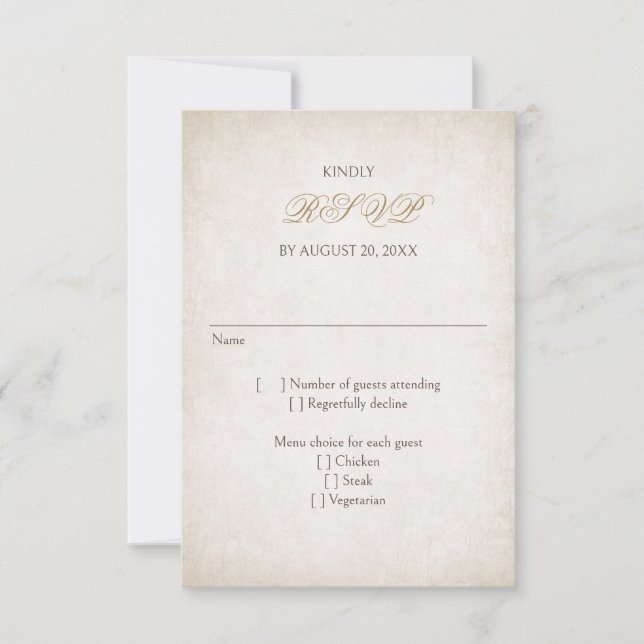 Quinceanera RSVP (Front)