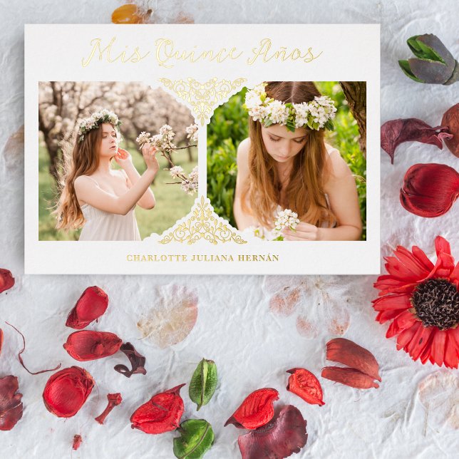 Quinceañera Spanish Fancy Flourish Effect 2 Photos (Creator Uploaded)