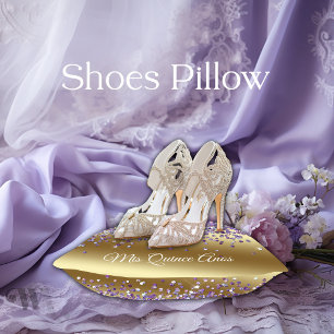 Quinceañera Traditional Pillow for the Shoes 