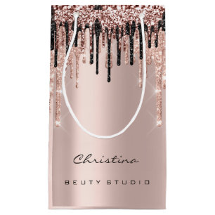 Quinceañeras Sweet 16th Bridal Wedding Cosmetics Small Gift Bag