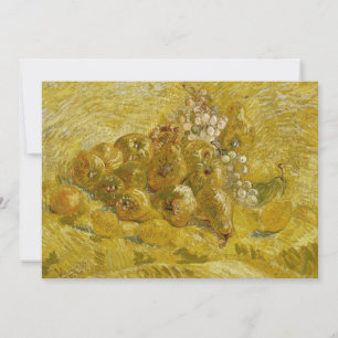 Quinces, Lemons, Pears, Grapes Vincent van Gogh