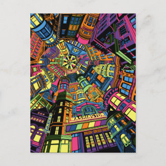 Quincy Illinois Historic District Postcard