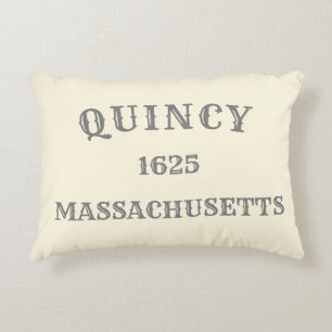 Quincy MA Accent Pillow