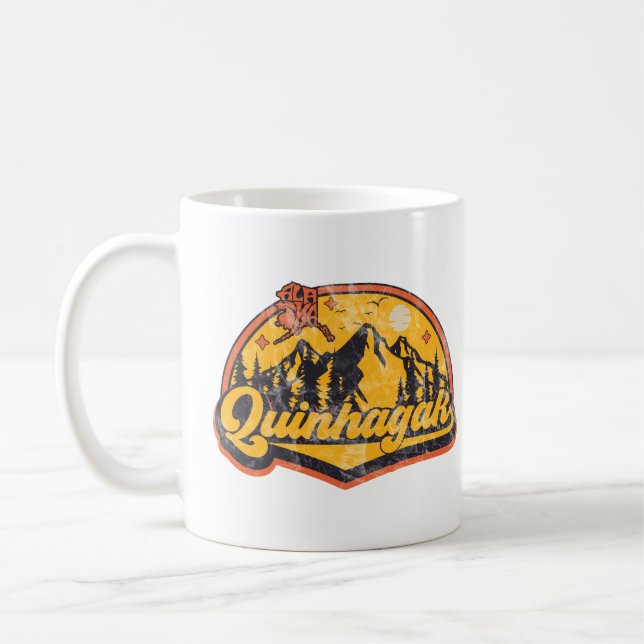 Quinhagak, Alaska Coffee Mug (Left)