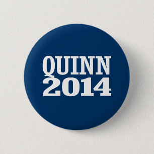 QUINN 2014 6 CM ROUND BADGE