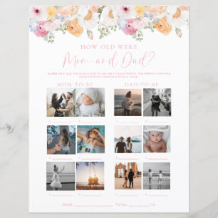 Quinn How Old Were Mum and Dad Photo Game