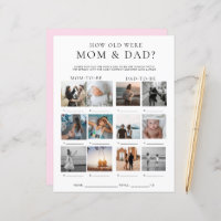 Quinn How Old Were Mum and Dad Photo Game