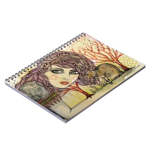 Quinn & Quokka Notebook (Left Side)