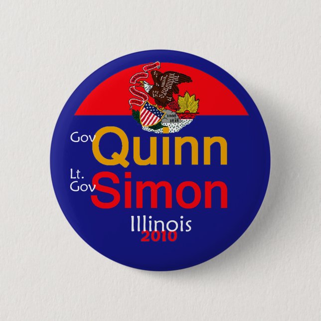 QUINN SIMON Illinois Button (Front)