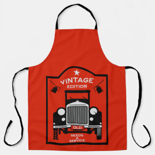 Quinquagenarian Happy Birthday Over The Hill Apron