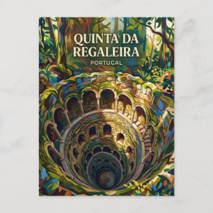 Quinta da Regaleira Portugal Postcard