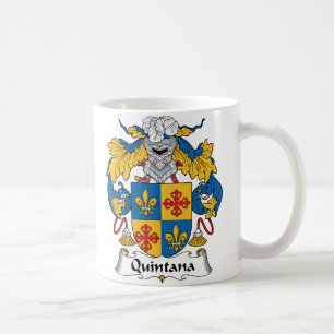 Quintana Family Crest Coffee Mug
