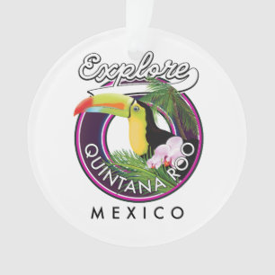 Quintana Roo holbox beach mexico. Classic Round St Ornament
