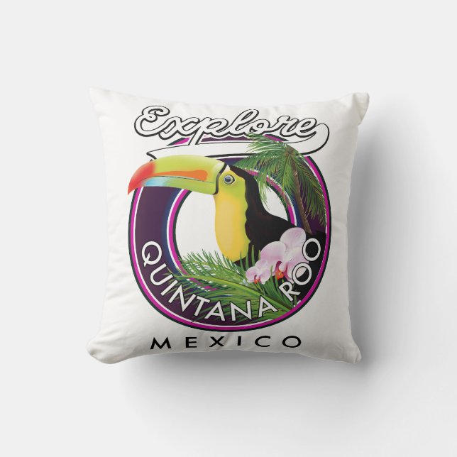 Quintana Roo holbox beach mexico. Cushion (Front)