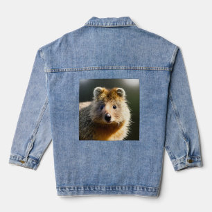 Quinten The Ginger Quokka, Ladies Denim Jacket