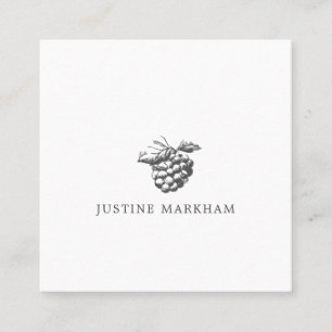 Quintessential Berry Business Card