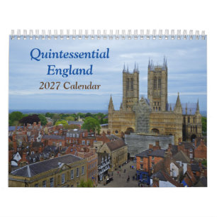 Quintessential England 2024 Calendar