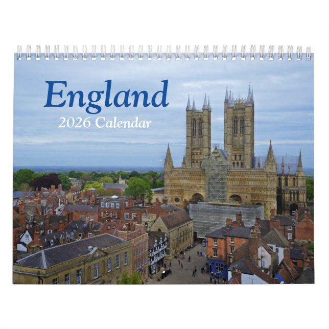 Quintessential England 2024 Calendar (Cover)