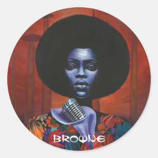 Quintessential Funk LP Classic Round Sticker