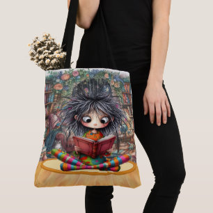 Quintessentially Quirky Reading Tote - SEE BACK! Bag