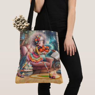Quintessentially Quirky Violin - SEE BACK! Tote Bag