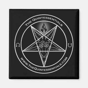 Quintessentials "Baphomet" Logo Magnet