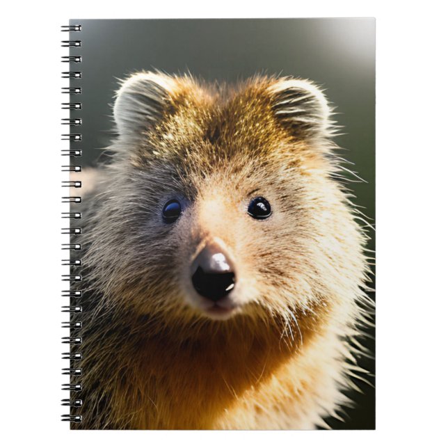 Quintin The Ginger Quokka,  Notebook (Front)