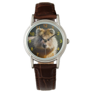 Quintin The Ginger Quokka, Wrist Watch