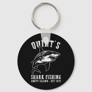 Quints Awesome Ocean Animals Vintage Apparel Shark Key Ring