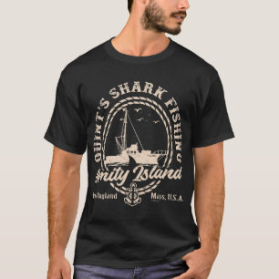 Quint's Shark Fishing (Universal © UCS LLC) T-Shirt