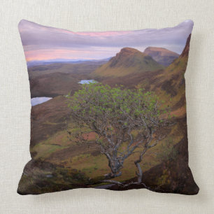 Quiraing sunrise landscape on Skye Cushion