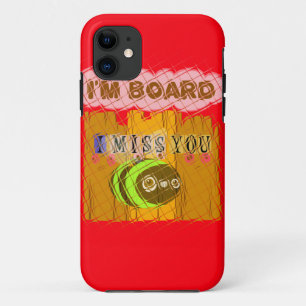 Quirky Bee Art Print iPhone 11 Case