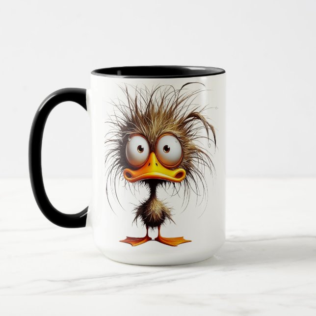Quirky Bird Mug (Left)