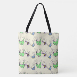 Quirky Birds Tote bag