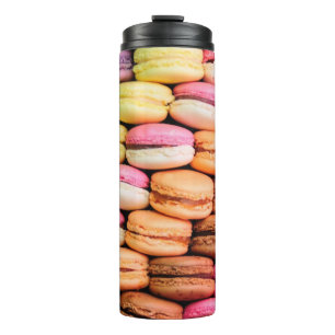 Quirky Colourful Macaroons Thermal Tumbler