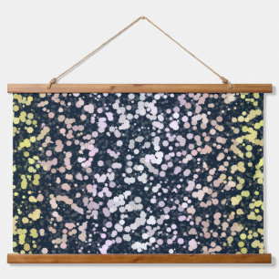 Quirky Cute Retro Boho Flora Pangender Pride Flag Hanging Tapestry
