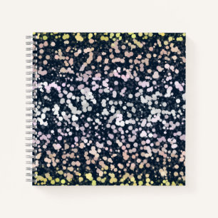 Quirky Cute Retro Boho Flora Pangender Pride Flag Notebook
