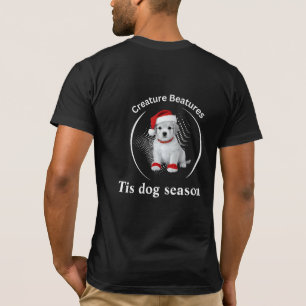 quirky dog in christmas disguise   Funny Sarcasm T-Shirt