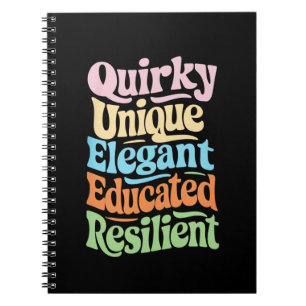 Quirky Enique Elegant Educated Resilient Vintage  Notebook